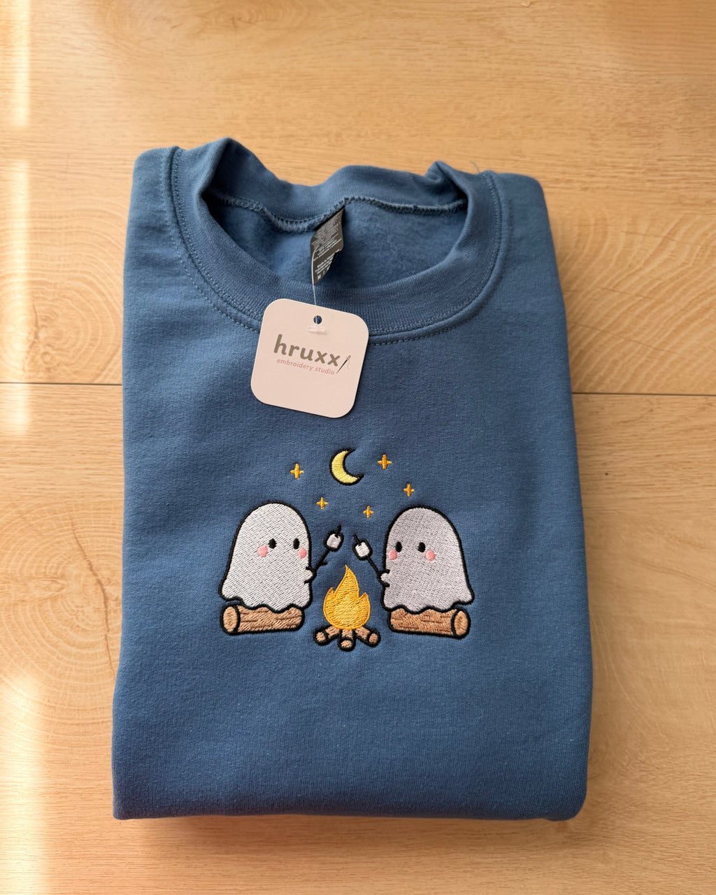 Ghost Campfire Crewneck