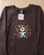 Snoopy Fall Leaves Crewneck