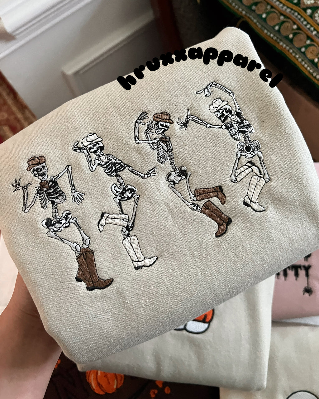 Western Skeleton Crewneck