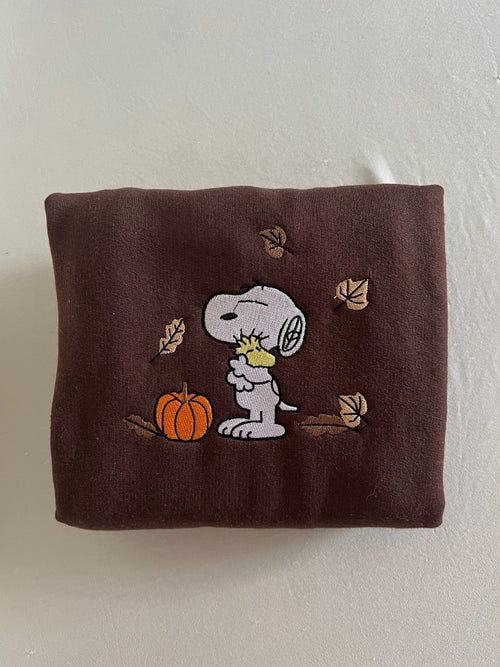Fall Snoopy Crewneck