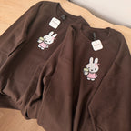 Miffy Matcha Embroidery Crewneck