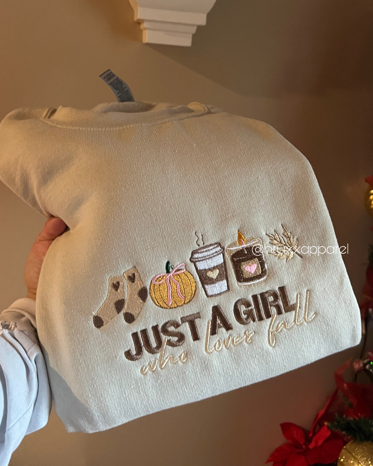 Just A Girl Fall Crewneck