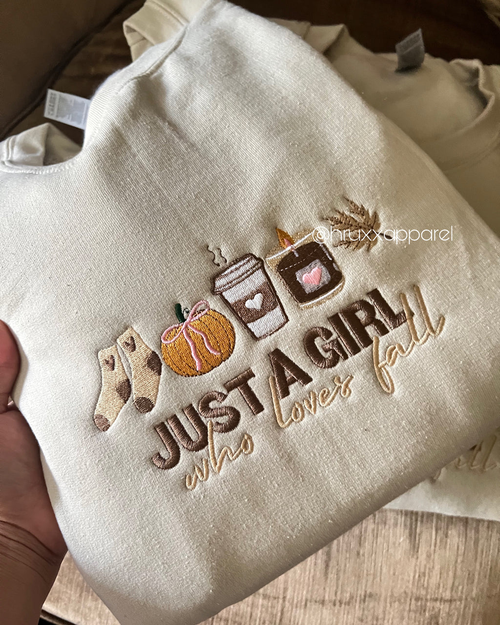 Just A Girl Fall Crewneck