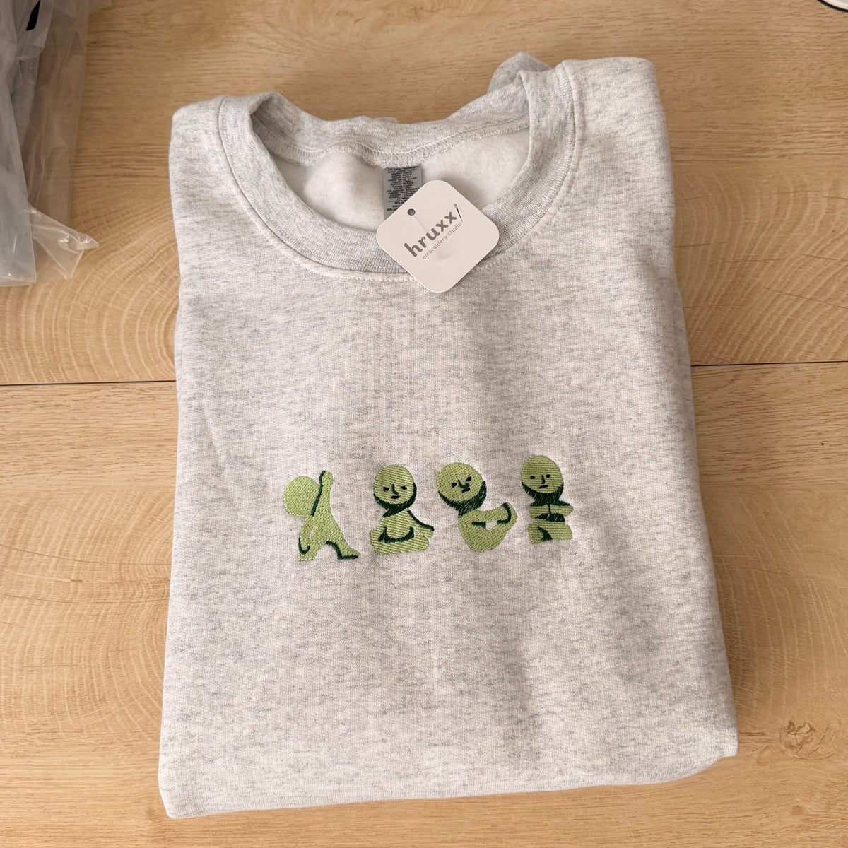 Smiski Embroidery Crewneck