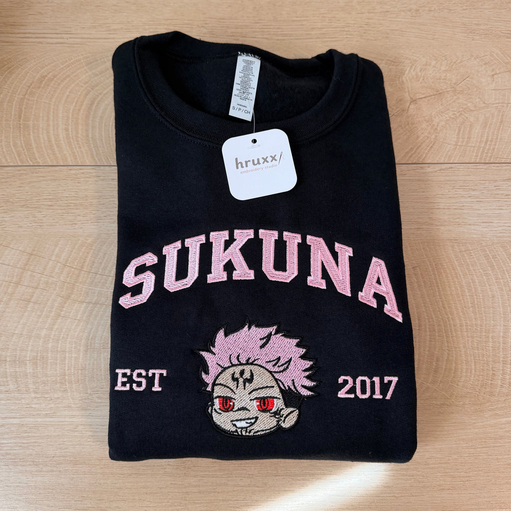Sukuna Embroidery Crewneck