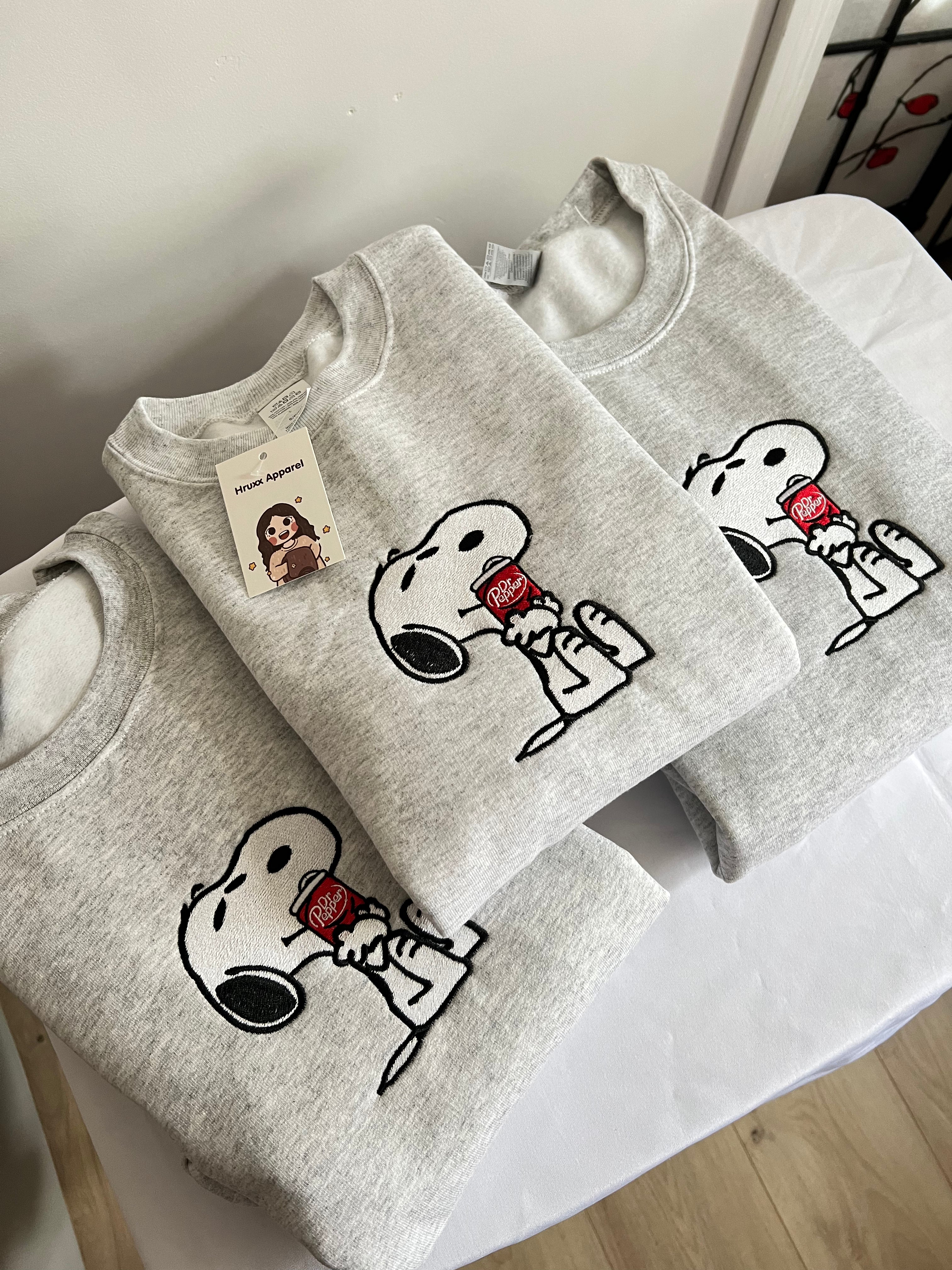 Snoopy Dr Pepper Crewneck
