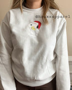 Snoopy Hug Christmas Crewneck