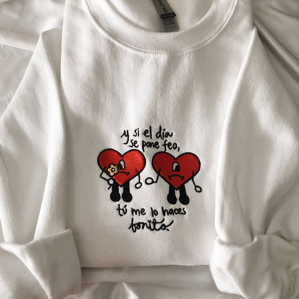 Bad Bunny Couple Crewneck
