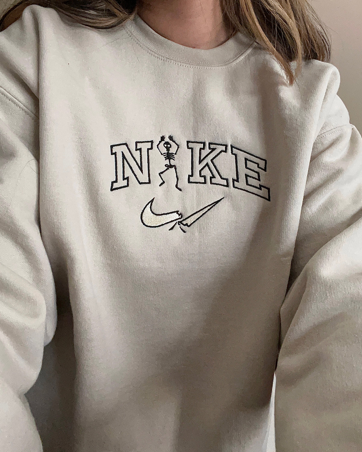 Spooky Skeleton Crewneck